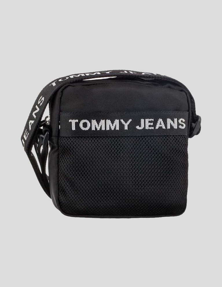 Rene Tomamy JEANS sacchetto quadrato popket essenziale nero
